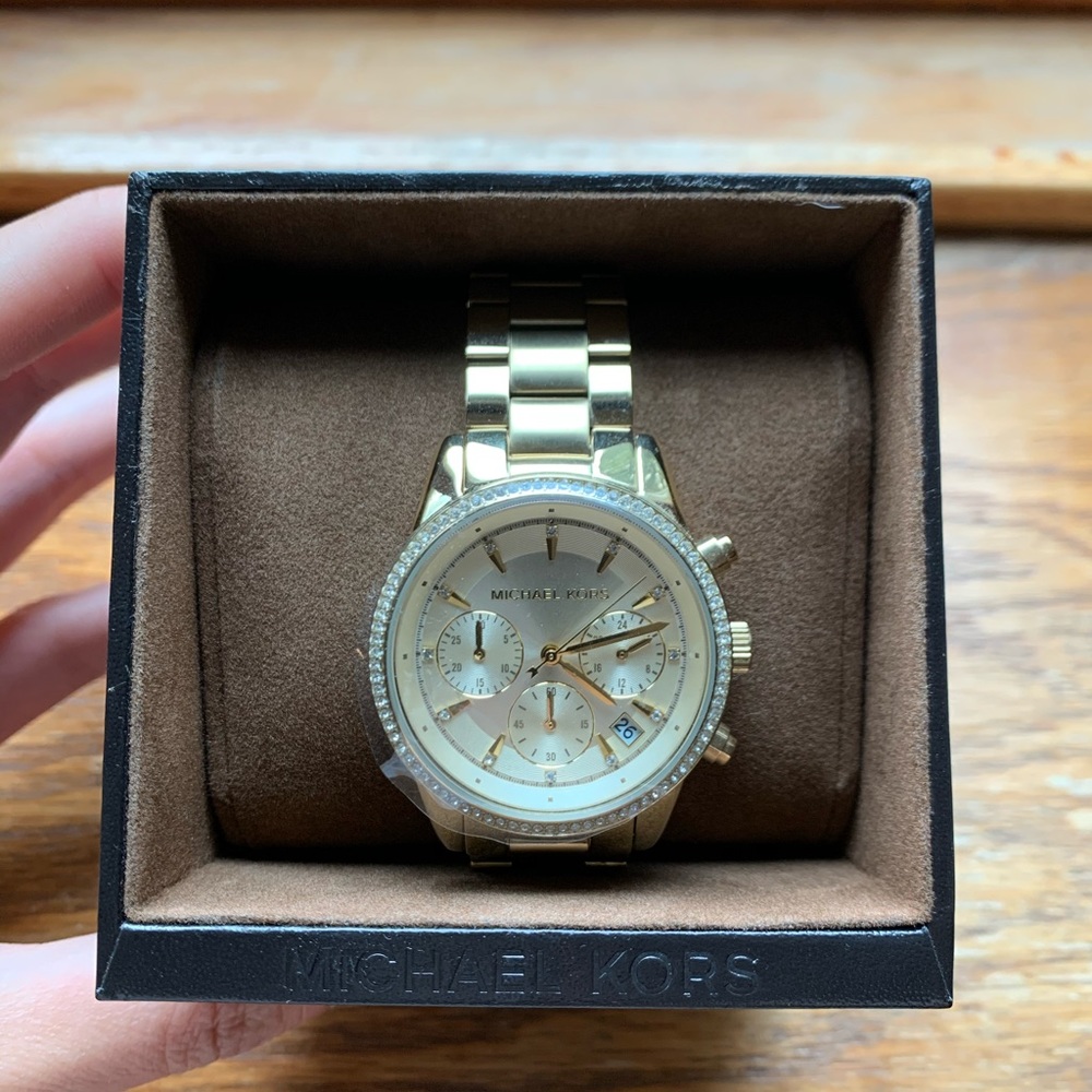 Gold Michael Kors Watch